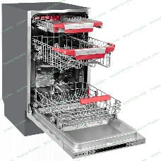 Встраиваемая посудомоечная машина Kuppersberg GSM 4573, серебристый, 45 см, 10 компл., 49 дБ, класс A++