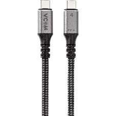 Кабель Thunderbolt4/USB4 Type-C, 5K@60Hz, 40Gbps, PD 100W, 5A, VCOM, 1.2м CU540M-1.2M