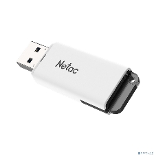 Флешка USB Netac U185 (NT03U185N-004G-20WH), 4Gb, USB 2.0, R/W 25/10, белый/серый