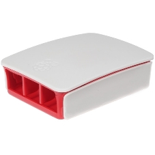 Корпус RA129 red-белый для микрокомпьютера Raspberry Pi 3. ACD Red+White ABS Plastic case for Raspberry Pi 3