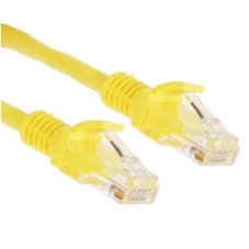 Патч-корд UTP Cablexpert PP12-30M/Y cat.5e, 30м, литой, многожильный, желтый