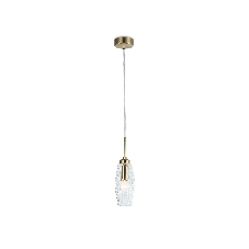 Светильник Ambrella light LH55208 BS/CL латунь/прозрачный E14 max 40W D80*270