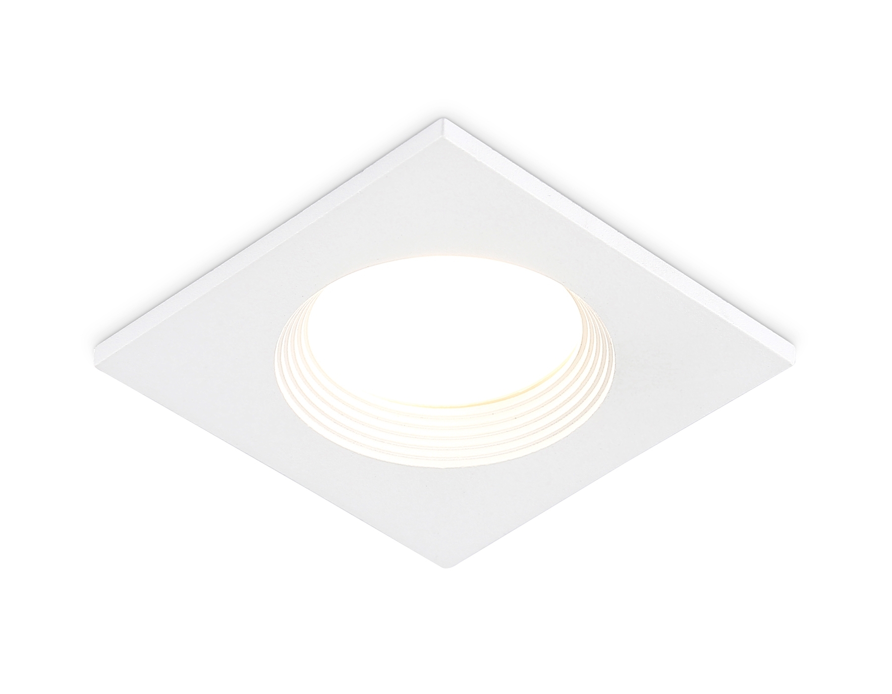 Встраиваемый точечный светильник Ambrella light TN102817 WH белый GU5.3 78*78*28