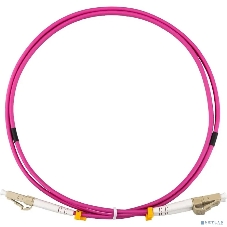 Кабель оптический REXANT 50-2611-2 Патч-корд волоконно-оптический (шнур) MM 50/125 (OM4), LC/UPC–LC/UPC, duplex, 3mm, LSZH 2м REXANT