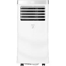 Кондиционер мобильный FUNAI MAC-CA25CON04 9000 BTU, 19 м², 54/55 дБ, охлаждение, осушение, белый