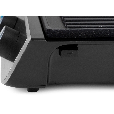 Гриль электрический Domfy Metal DSM-EG502 2200Вт черный/серебристый