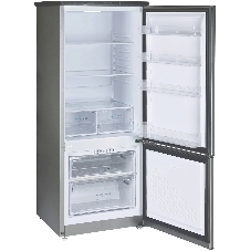 Холодильник Бирюса W551 графит двухкамерный 180/60л морозилка снизу, автоматическое оттаивание