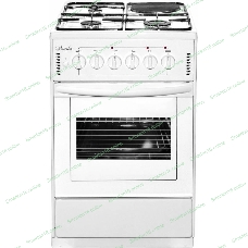 Плита комбинированная Лысьва ЭГ 1/3г01-2у белый, конфорок 4 шт (3 газовых + 1 электрическая), духовка 57 л, 50 см x 84 см x 60 см