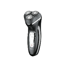 Электробритва Centek CT-2166 (хром/черный) ротор, АККУМУЛЯТОР + РАБОТА ОТ СЕТИ,триммер