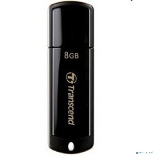 Флешка USB Transcend JetFlash 350 (TS8GJF350), 8Gb, USB 2.0, R/W 12/5, черный