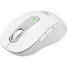Мышь беспроводная Logitech Signature M650 белый, 4000 dpi, радиоканал, Bluetooth, USB, кнопки - 5