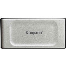 Внешний SSD Kingston XS2000, 500 Gb, USB 3.2 Gen 2x2 Type-C, R/W 2000/2000, серебристый