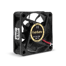 Вентилятор 24В DC ExeGate EX06015S2P-24 (60x60x15 мм, Sleeve bearing (подшипник скольжения), 2pin, 4800RPM, 34dBA)