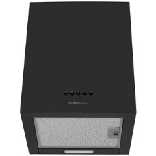 Вытяжка пристенная HOMSair Phlox Push 40 черный, 40 см, 700 куб. м/ч, 54 дБ