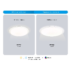 Светодиодный светильник RGB Ambrella light FZ770 WH белый IP20 42W 3000-6500K+RGB 450*55 (ПДУ ИК)