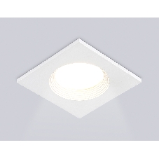 Встраиваемый точечный светильник Ambrella light TN102817 WH белый GU5.3 78*78*28
