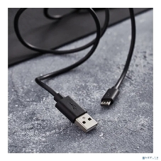 Кабель Rexant (18-1164-2) USB-A – micro USB, 1А, 1,8м, ПВХ, черный