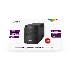Источник бесперебойного питания CBR UPS-TWP-101EJ-850/850 ВА/510Вт/2xSchuko CEE 7