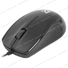 Мышь проводная Defender Optimum MB-160 черный, 1000 dpi, USB, кнопки - 3