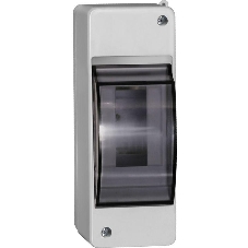 Бокс ОП КМПн 2/2 для 2 авт. выкл. прозр. крышка IP30 IEK MKP42-N-02-30-20