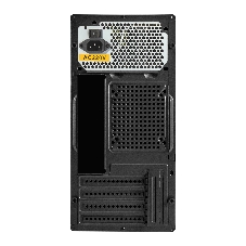 Компьютерный корпус Minitower ExeGate BAA-303MU-UNS450 (mATX, БП UNS450 с вент. 12см, 2*USB+1*USB 3.0, HD Audio, черный)