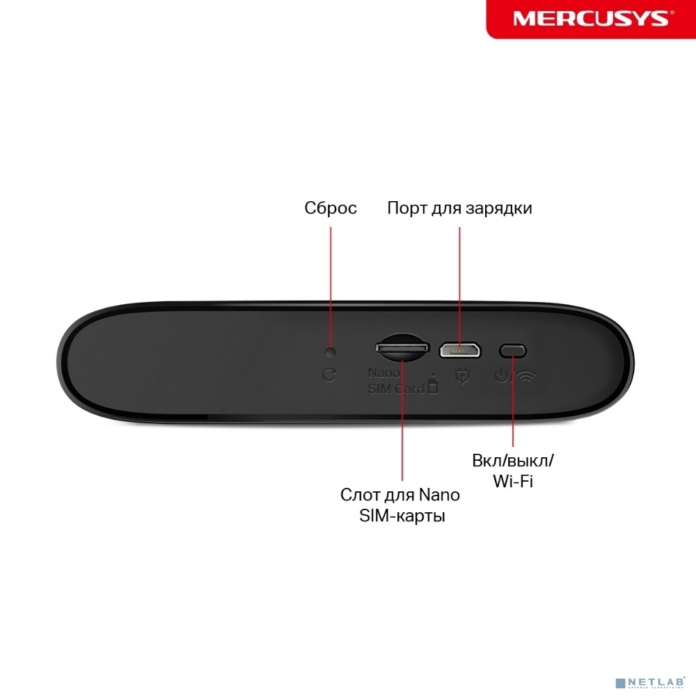 Маршрутизатор мобильный беспроводной 4G LTE Mercusys MT110