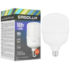Лампа светодиодная Ergolux 14329 LED-HW-50W-E40-6K PRO 50Вт E27/E40 6500К 150-260В