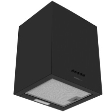 Вытяжка пристенная HOMSair Phlox Push 40 черный, 40 см, 700 куб. м/ч, 54 дБ