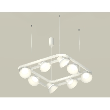 Светильник Ambrella light XB9177080/8 SWH/FR белый песок/белый матовый GX53 (С9177, N8140)