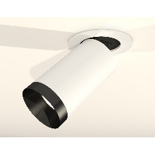 Светильник Ambrella Light XM6322201 SWH/PBK белый песок/черный полированный MR16 GU5.3 (A2241, C6322, N6131)