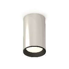 Светильник Ambrella Light XS6325001 PSL/SBK серебро полированное/черный песок MR16 GU5.3 (C6325, N6102)