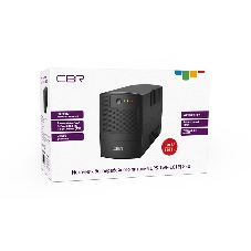 Источник бесперебойного питания CBR UPS-TWP-101EJ-850/850 ВА/510Вт/2xSchuko CEE 7
