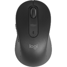 Мышь беспроводная Logitech Signature M650 графитовый, 4000 dpi, радиоканал, Bluetooth, USB, кнопки - 5