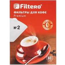 Фильтры для кофе Filtero, №2/80, белые