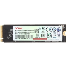 Накопитель SSD ADATA XPG GAMMIX S60, 512Gb, PCIe 4.0 x4, M.2 2280, NVMe, R/W 4700/1700, с радиатором