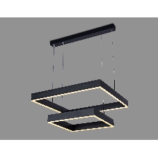 Светильник Ambrella light FA6633/2 BK черный 108W 600*600*720 (ПДУ РАДИО 2.4G)