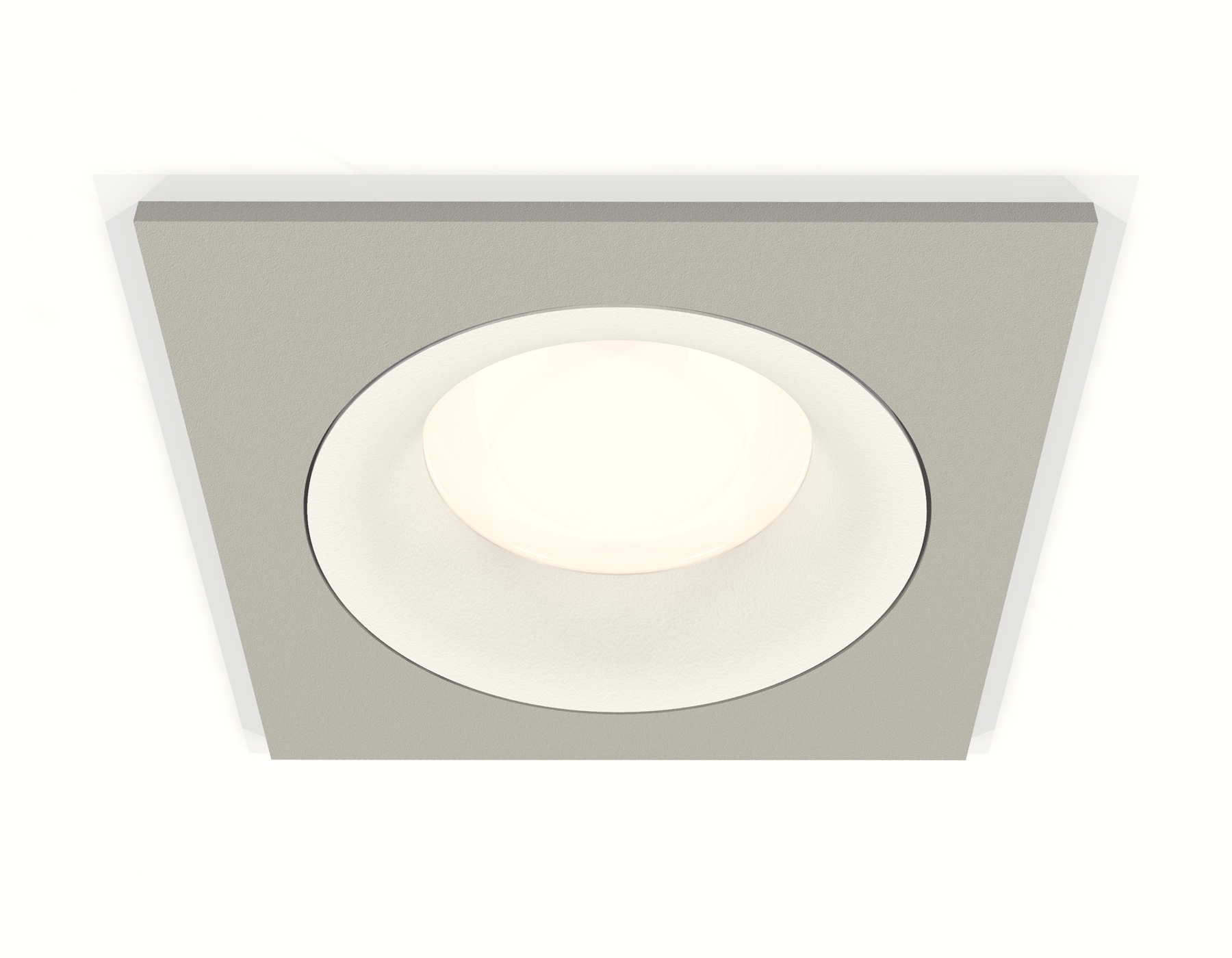 Комплект встраиваемого светильника Ambrella light XC7633001 SGR/SWH серый песок/белый песок MR16 GU5.3 (C7633, N7010)