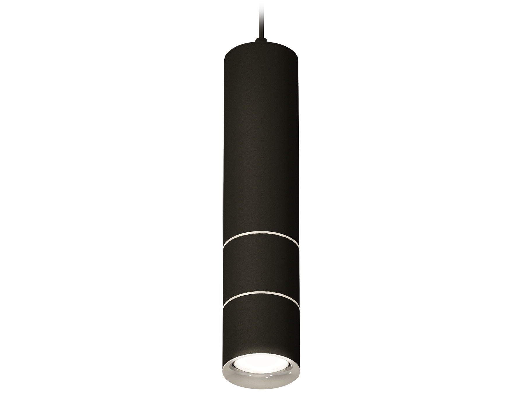 Светильник Ambrella Light XP7402070 SBK/PSL черный песок/серебро полированное MR16 GU5.3
