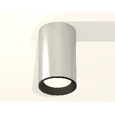 Светильник Ambrella Light XS6325001 PSL/SBK серебро полированное/черный песок MR16 GU5.3 (C6325, N6102)
