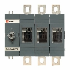 Рубильник 200A 3P без рукоятки управления TwinBlock EKF PROxima