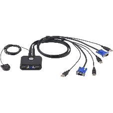 Переключатель ATEN CS22U-(A7) переключатель 2 PORT USB KVM SWITCH