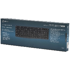 Клавиатура проводная Oklick 145M, USB, черный
