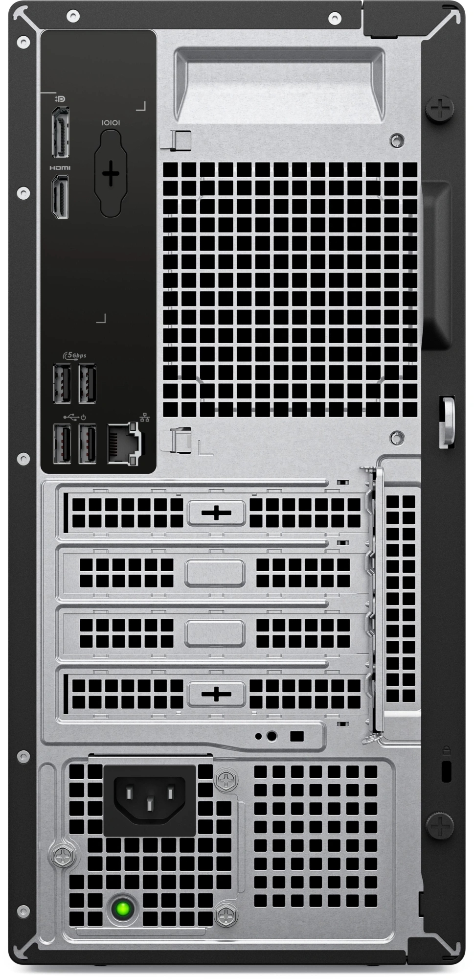 ПК Dell Pro Tower Essential QVT1260 MT i5 14400 (2.5) 8Gb SSD512Gb UHDG 730 Windows 11 Pro GbitEth WiFi BT 180W мышь клавиатура черный (DPTE-5821)