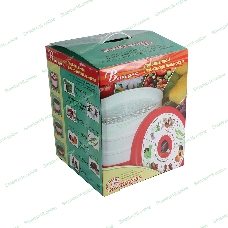 Сушилка для овощей Великие реки Ветерок-5, 5 поддонов, цв.упаковка, прозрачный