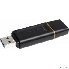 Флешка USB Kingston DataTraveler Exodia (DTX/128GB), 128Gb, USB 3.2 Gen 1, R/W 200/60, черный/желтый
