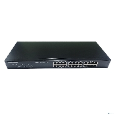 Коммутатор неуправляемый NEOMAX NMS-124P-1000-SR, 24 порта 1000 Mbps, металл Rack