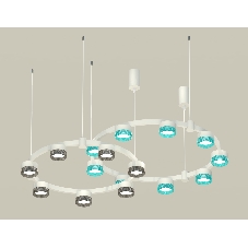 Светильник Ambrella light XR92081300/16 SWH/BL/BK белый песок/голубой/тонированный GX53 (A9208, C9241, C9236, N8488, N8484)