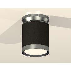 Светильник Ambrella Light XS8142040 SBK/PPH черный песок/графит полированный GX53 (N8919, C8142, N8133)