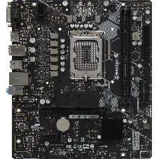 Материнская плата Biostar H610MHD D5, LGA1700, Intel H610, 2xDDR5, 4xSATA, 1xM.2, 1xPCIe 4.0 x16, HDMI, DVI-D, 1x1Gb LAN, 3x3.5 мм, 7.1, microATX