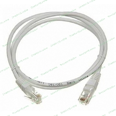 Патч-корд LANMASTER UTP LAN-PC45/U5E-2.0-GY вилка RJ-45-вилка RJ-45 cat.5е 2м серый LSZH